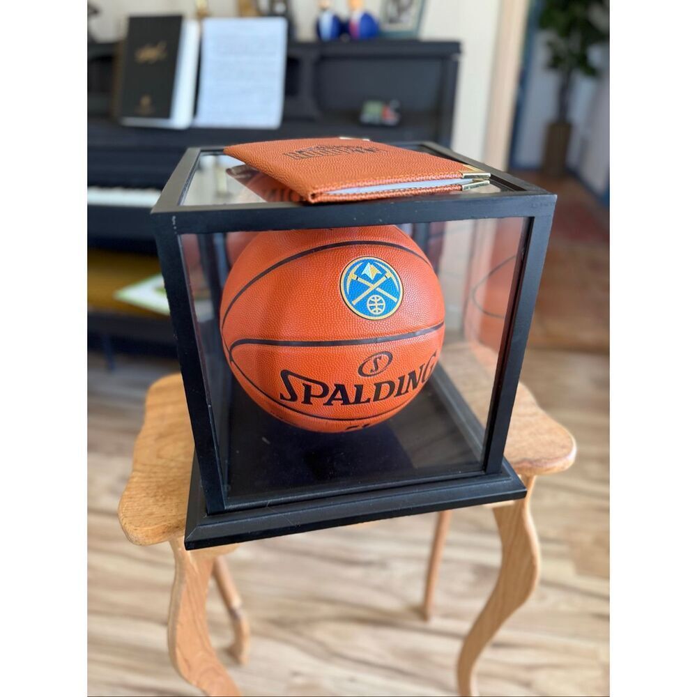 PAUL MILLSAP AUTOGRAPHED FULL SIZED BASKETBALL (DENVER NUGGETS) W/ DISPLAY CASE - Picture 5 of 11